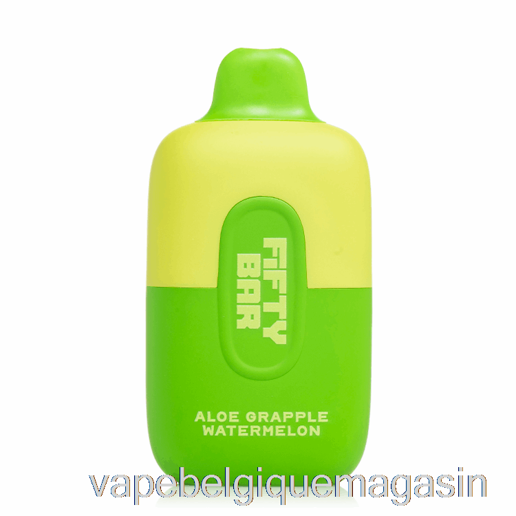 Vape Jetable Cinquante Bar 6500 Jetable Aloe Grappin Pastèque